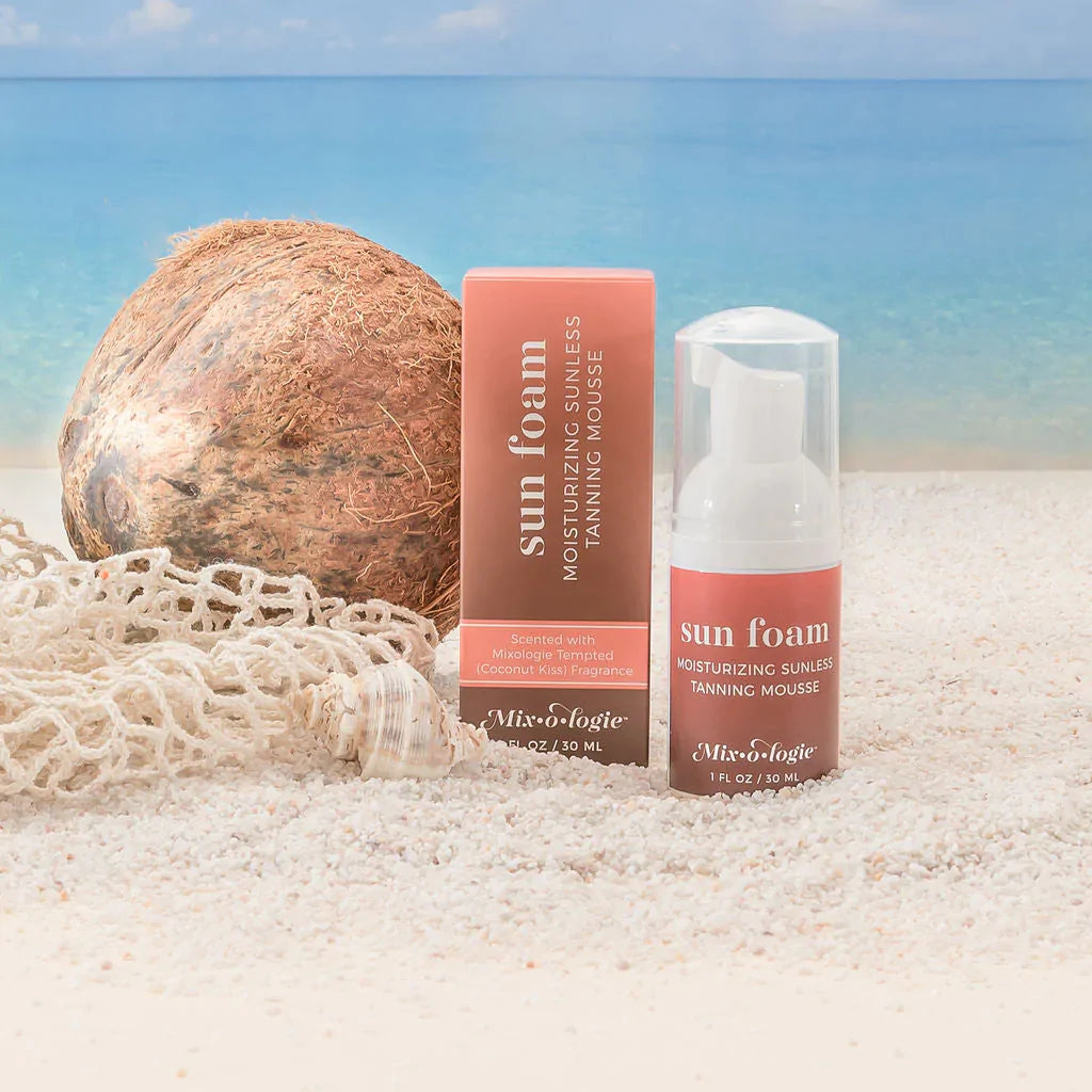 SunFoam Sunless Tanning Mousse by Mixologie (choose size)