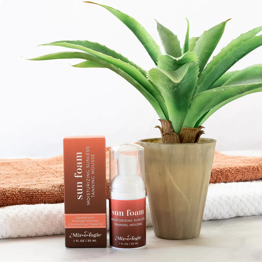 SunFoam Sunless Tanning Mousse by Mixologie (choose size)