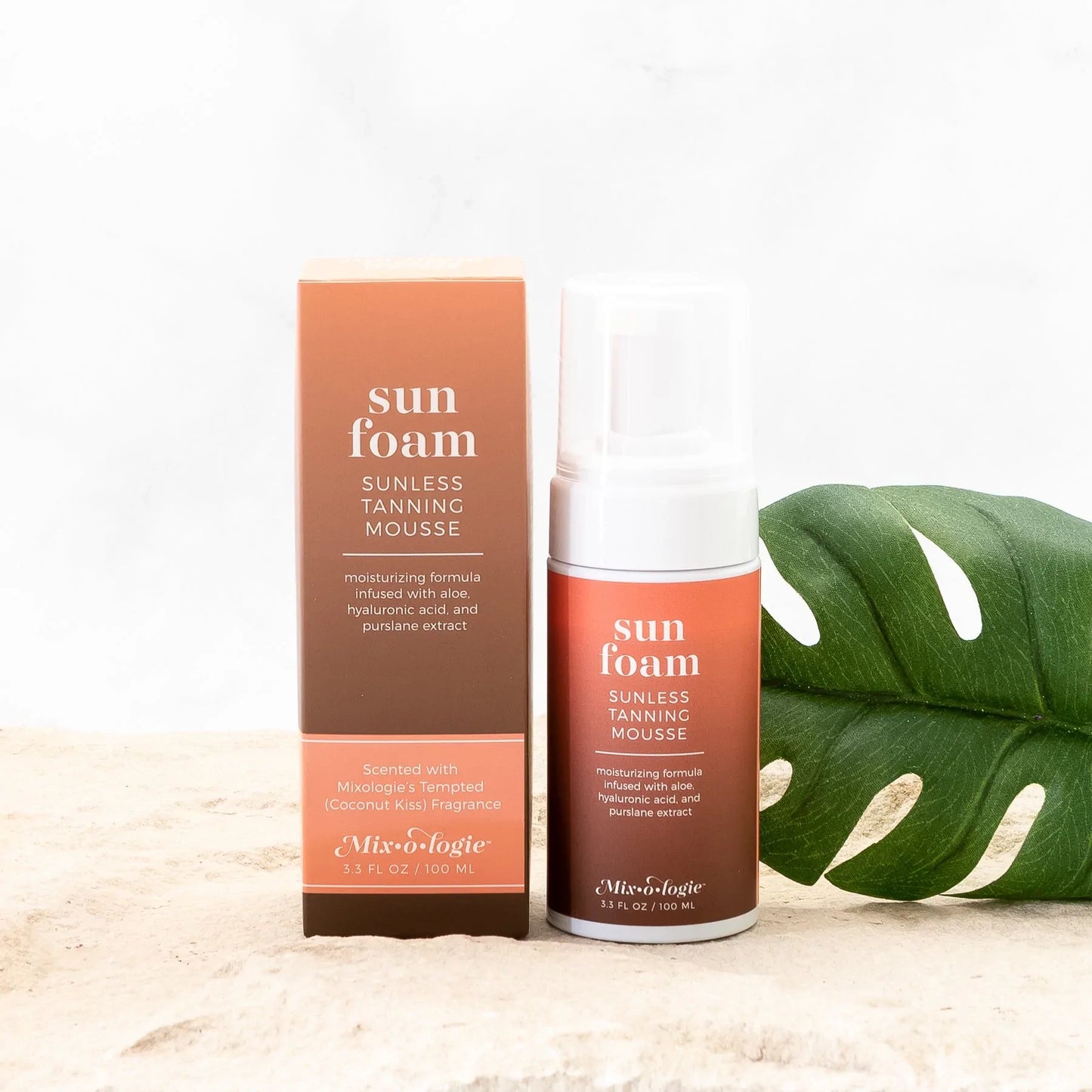 SunFoam Sunless Tanning Mousse by Mixologie (choose size)