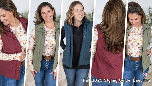 Layer in Style This Fall: The Remy Zip Up Vest Every Woman Needs