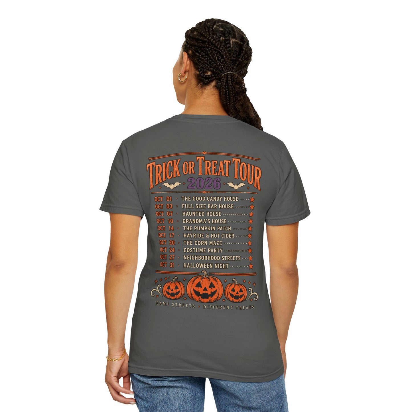 Vintage Halloween Shirt, Halloween 2026 Tee, Retro Trick or Treat Graphic Tee