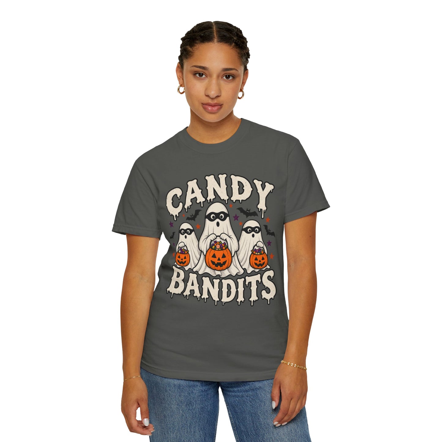 Funny Halloween Shirt, Vintage Halloween Tee, Trick or Treat Ghost Shirt