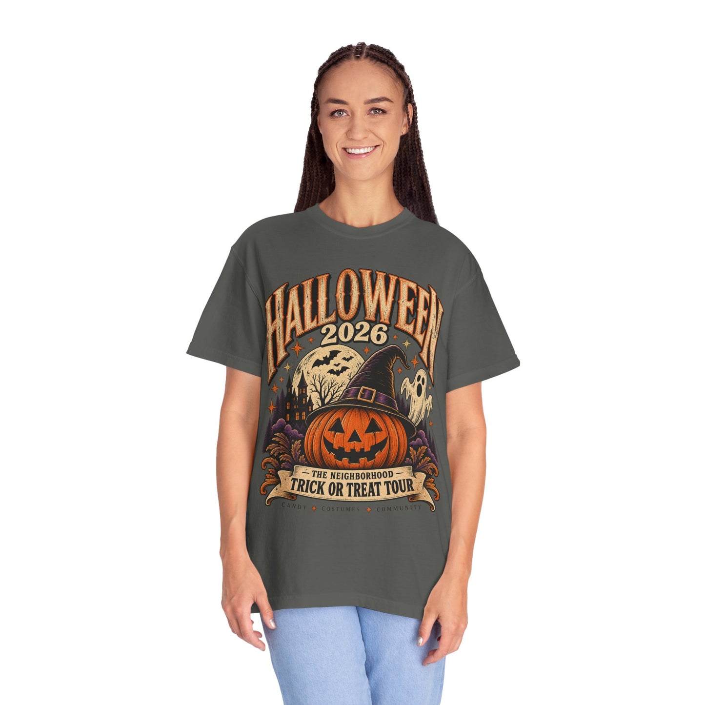 Vintage Halloween Shirt, Halloween 2026 Tee, Retro Trick or Treat Graphic Tee