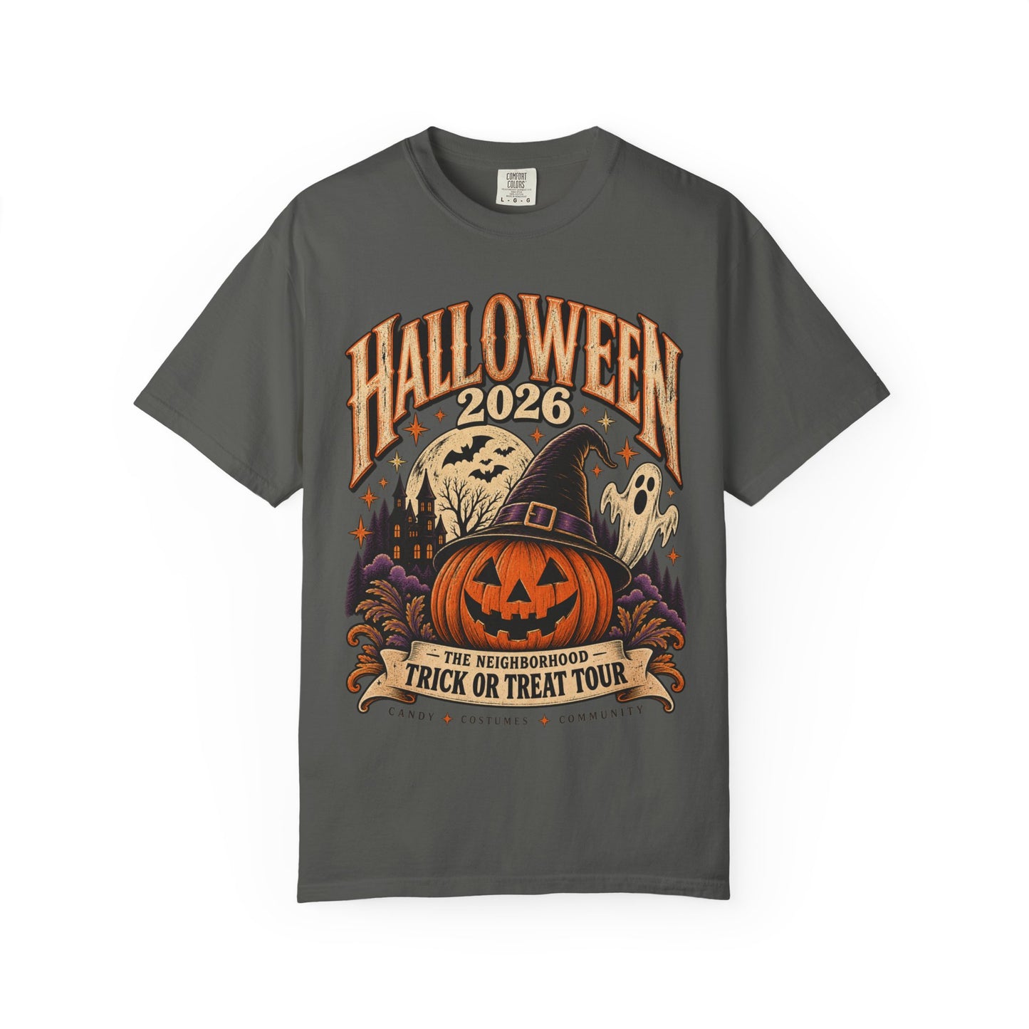 Vintage Halloween Shirt, Halloween 2026 Tee, Retro Trick or Treat Graphic Tee