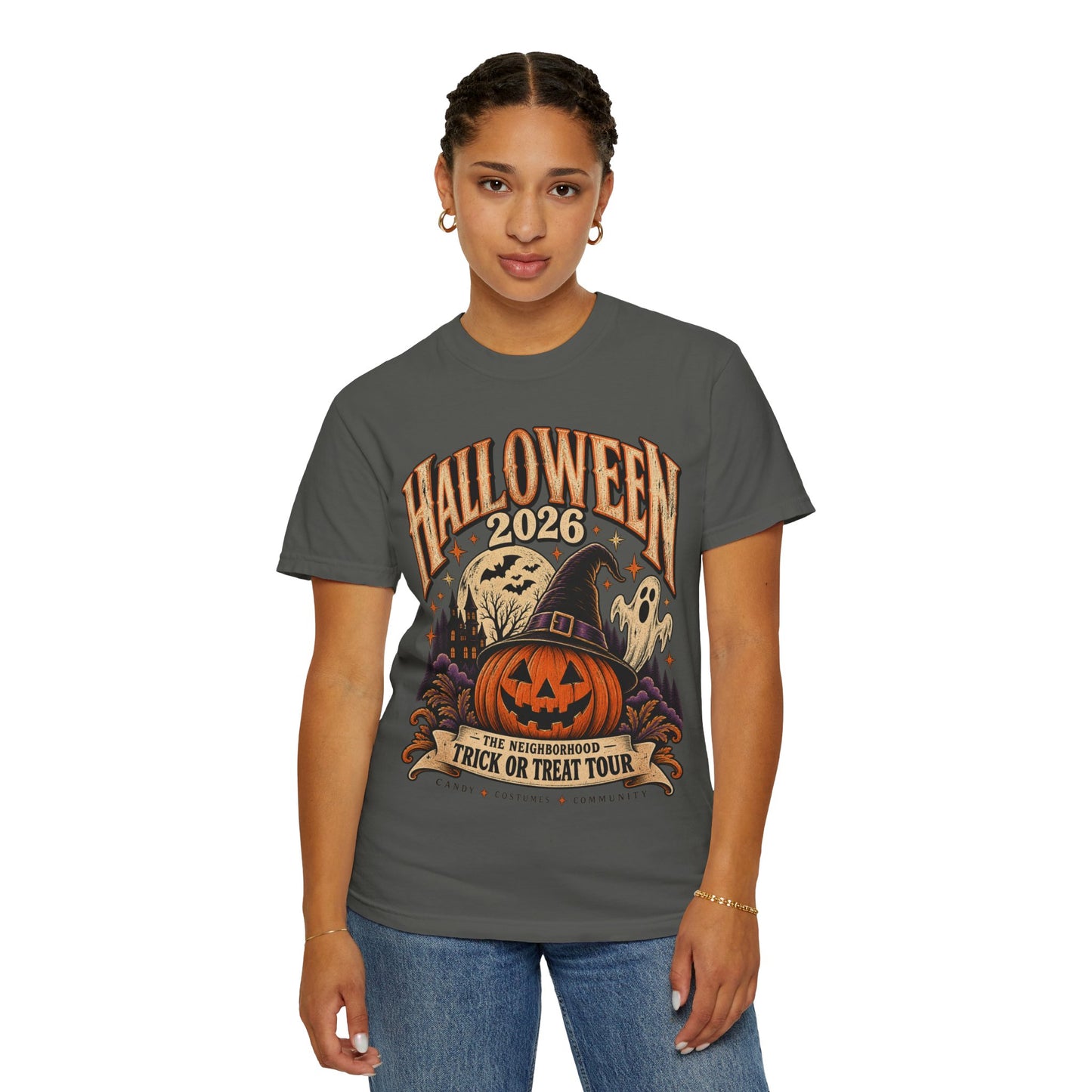 Vintage Halloween Shirt, Halloween 2026 Tee, Retro Trick or Treat Graphic Tee