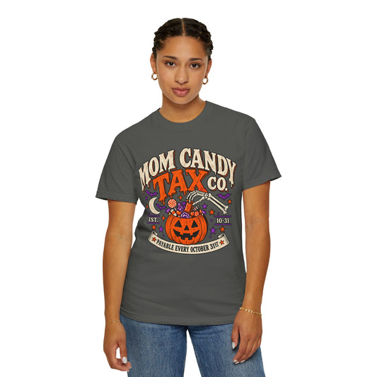 Mom Halloween Shirt, Mama Halloween Shirt, Vintage Candy Tax Graphic Tee