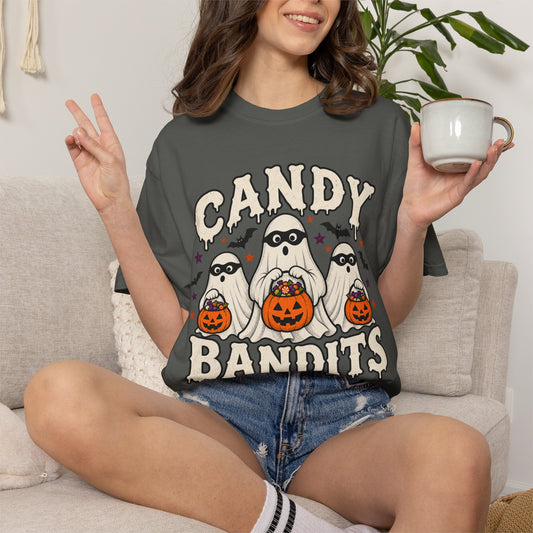 Funny Halloween Shirt, Vintage Halloween Tee, Trick or Treat Ghost Shirt