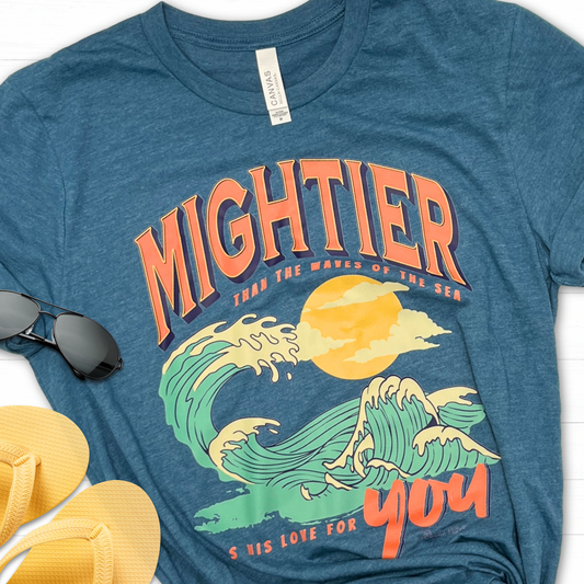 Mightier than the waves of the sea Graphic Tee
