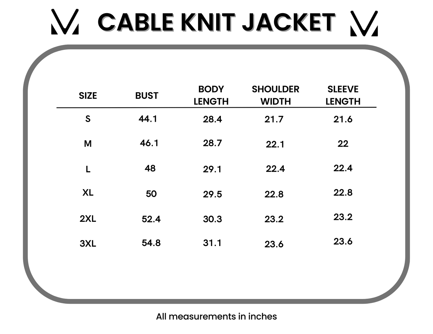 Cable Knit Jacket - Lavender