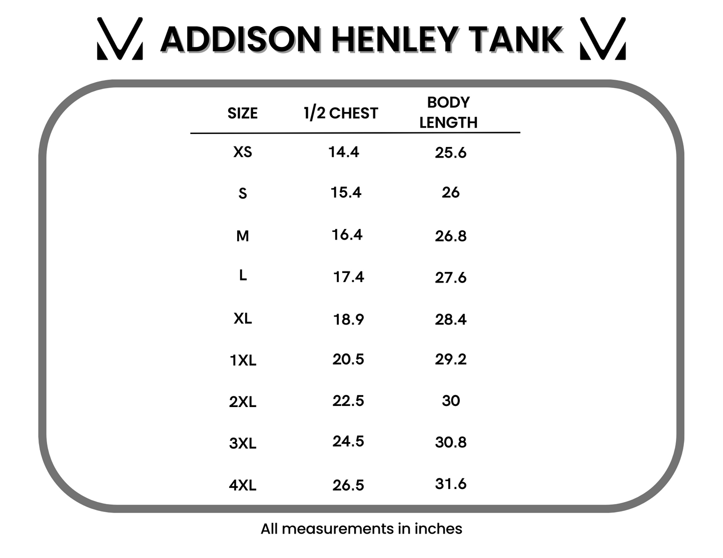 Addison Henley Tank - Black
