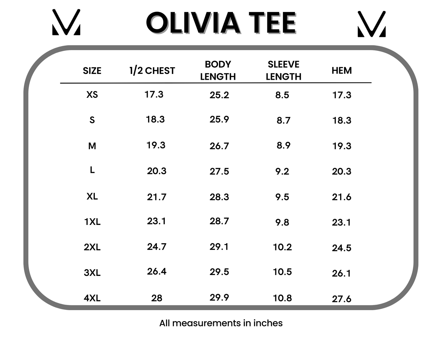 Olivia Tee - Charcoal