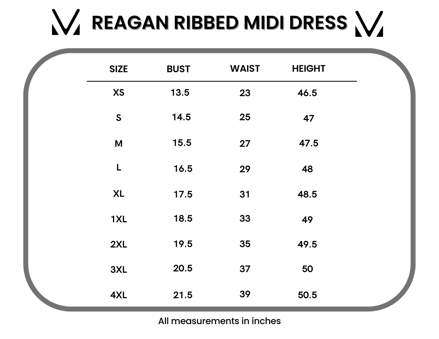 Reagan Ribbed Midi Dress - Rust