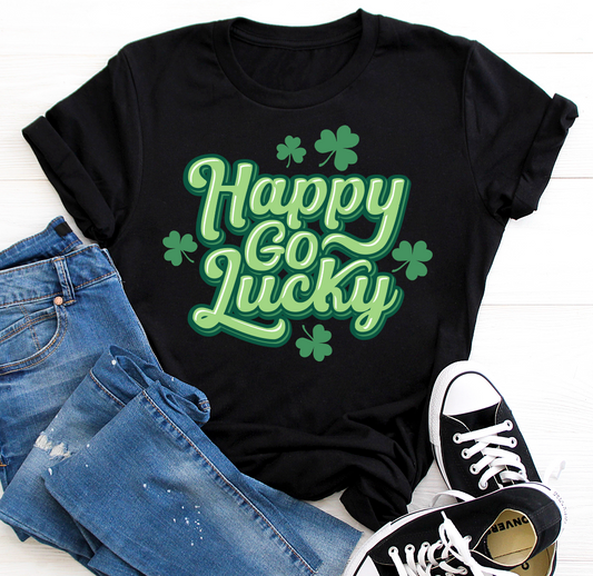 Happy Go Lucky Graphic Tee
