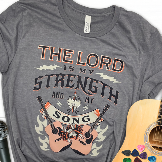 The Lord is my strength and my song Graphic Tee