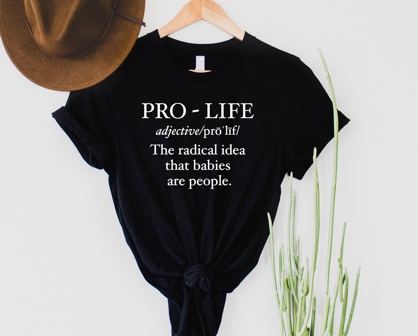 Pro Life Definition Graphic Tee